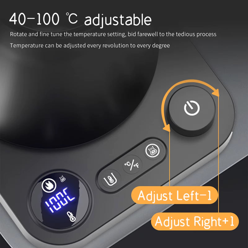 Electric Gooseneck Kettle - 1200W High-Efficiency Stainless Steel Water Boiler with Advanced Temperature Control and LCD Display