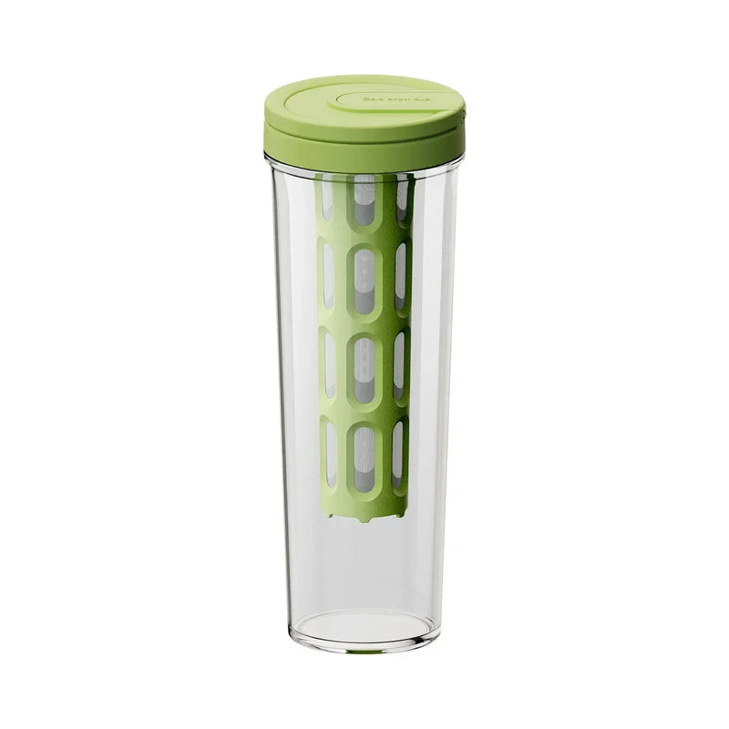 1L Manual Cold Brew Coffee Maker with Handle - High-Capacity Portable Beverage Infuser for Juices, Tea, and Coffee