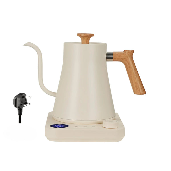 Electric Gooseneck Kettle 900ML - Precision Temperature Control Coffee Pot with Rapid Heating Capability (110V/220V)