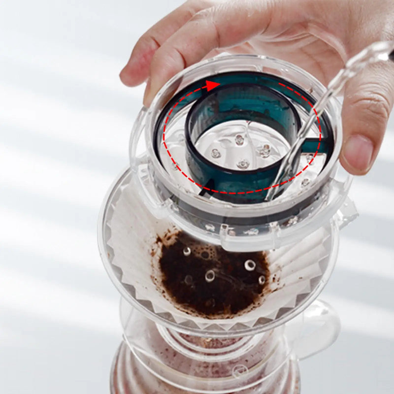 Reusable 19-Hole Pour Over Coffee Dripper for Cafés