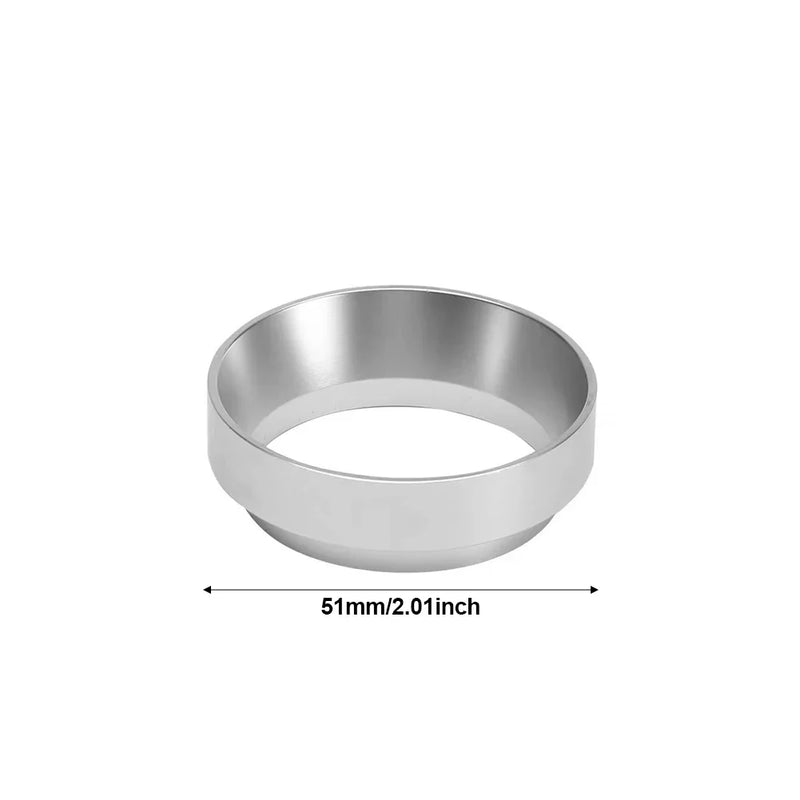 Enhance Your Espresso Experience with the Premium Espresso Coffee Catcher Ring - Perfect for 51mm, 53mm, and 58mm Portafilters
