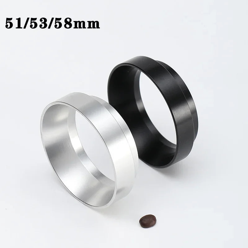 51/53/58mm Coffee Powder Ring Grinder - Anti-Dispersion Ring for Baristas - Precision Coffee Handle Accessory