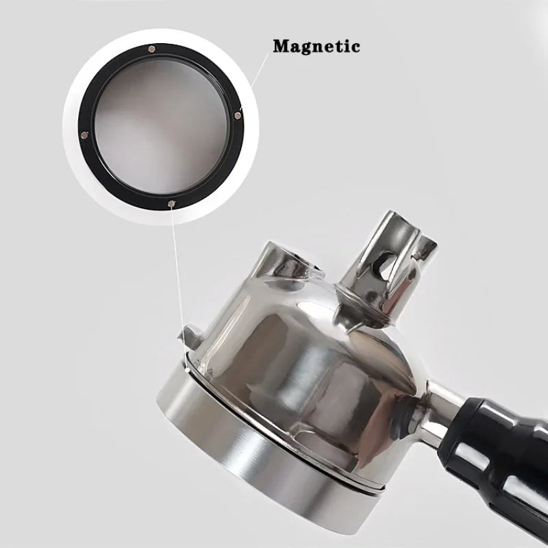 51/53/58mm Coffee Powder Ring Grinder - Anti-Dispersion Ring for Baristas - Precision Coffee Handle Accessory
