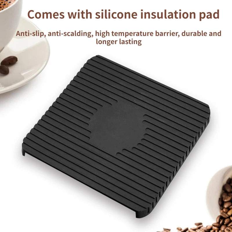 Precision Digital Coffee Scale with Integrated Timer - 0.1g Accuracy and LED Display for Perfect Brewing