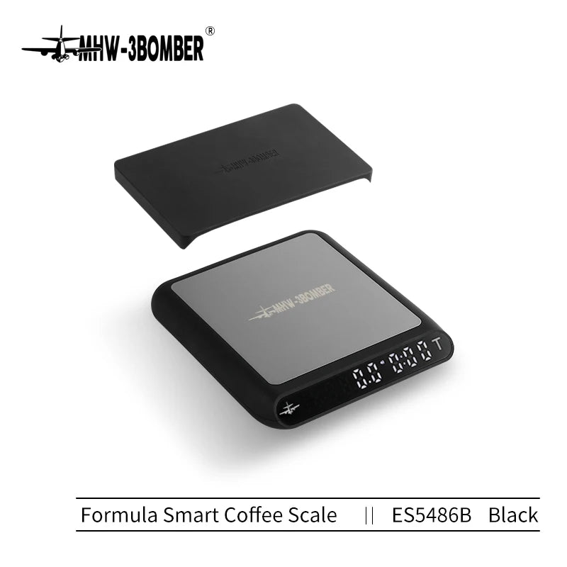Smart Drip Espresso Coffee Scale with Automatic Timer and USB Charging - The Essential Tool for Precision Brewing in Home Baristas and Cafés