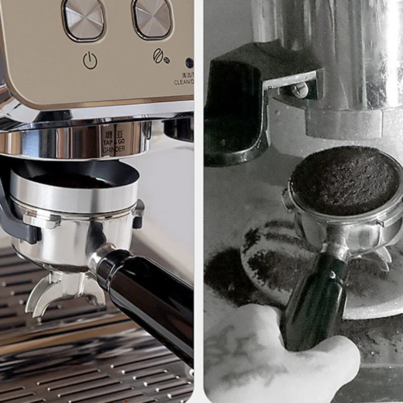 51/53/58mm Coffee Powder Ring Grinder - Anti-Dispersion Ring for Baristas - Precision Coffee Handle Accessory