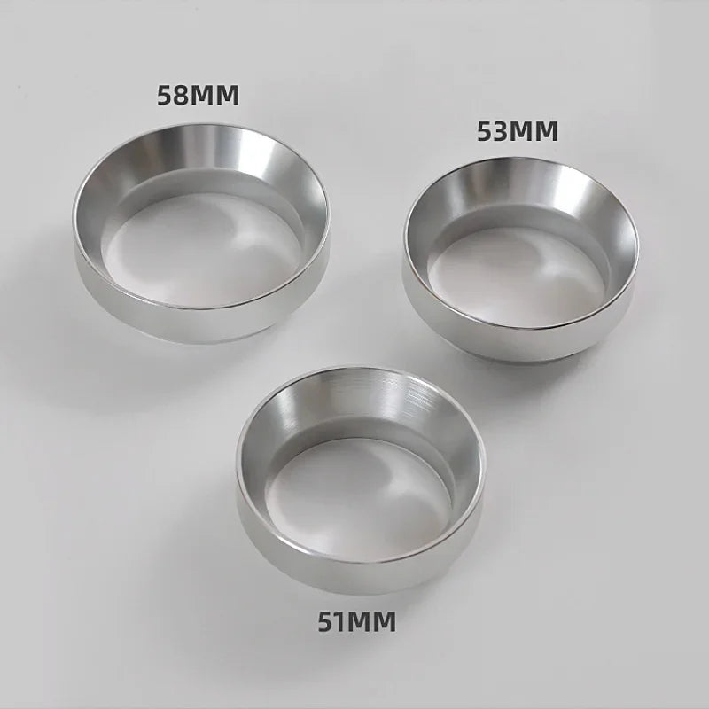 51/53/58mm Coffee Powder Ring Grinder - Anti-Dispersion Ring for Baristas - Precision Coffee Handle Accessory