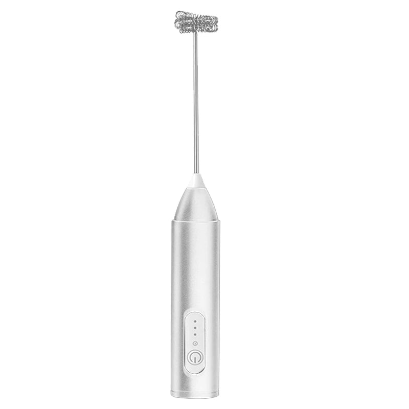 Elevate Your Coffee Experience with the Electric Coffee Frother and Milk Whisk - Mini USB Rechargeable Handheld Blender with Three Speed Settings for Perfect Espresso Creations