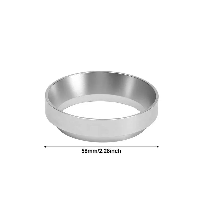 Enhance Your Espresso Experience with the Premium Espresso Coffee Catcher Ring - Perfect for 51mm, 53mm, and 58mm Portafilters