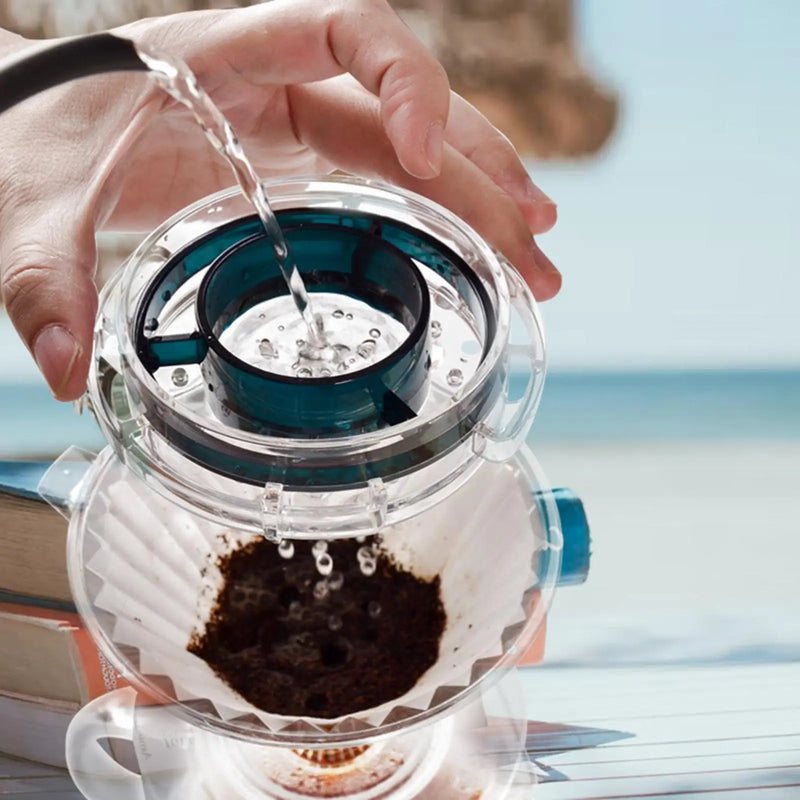 Reusable 19-Hole Pour Over Coffee Dripper for Cafés