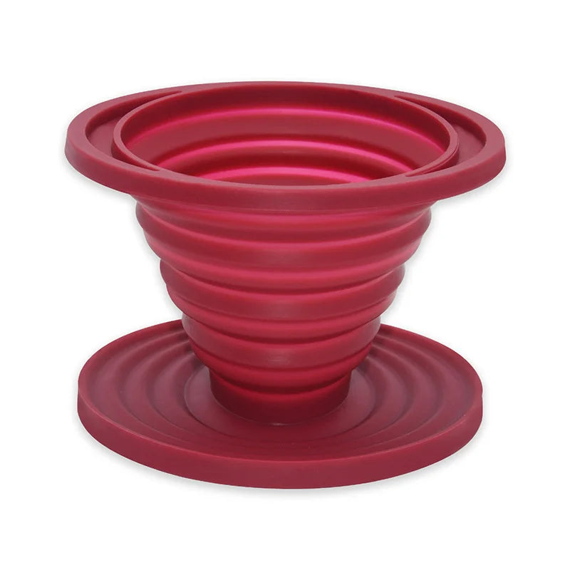 Collapsible Silicone Coffee Dripper: The Ultimate Reusable Brewing Tool for Effortless Coffee Enjoyment Anywhere