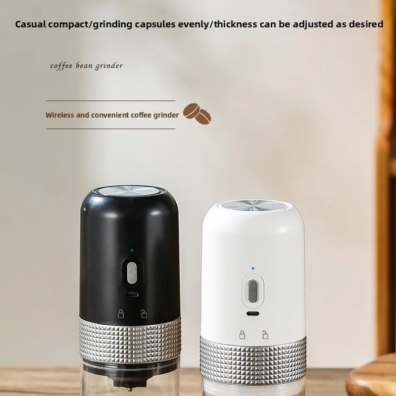 Portable Electric Coffee Grinder - Compact and Versatile Bean Grinder for Home and Travel Applications